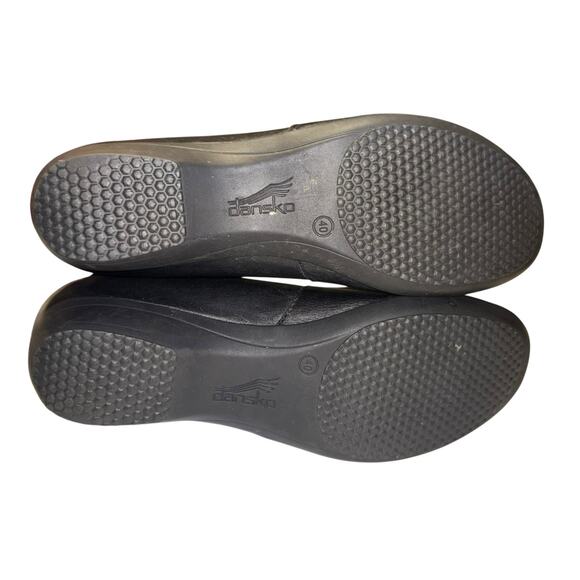 Dansko Boots Womens Size 10 Fifi Ankle Boots Black Leather Zip Comfort Shoes - Picture 7 of 11